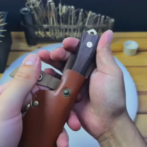 Messer aus gehärtetem japanischem Stahl – TOJI